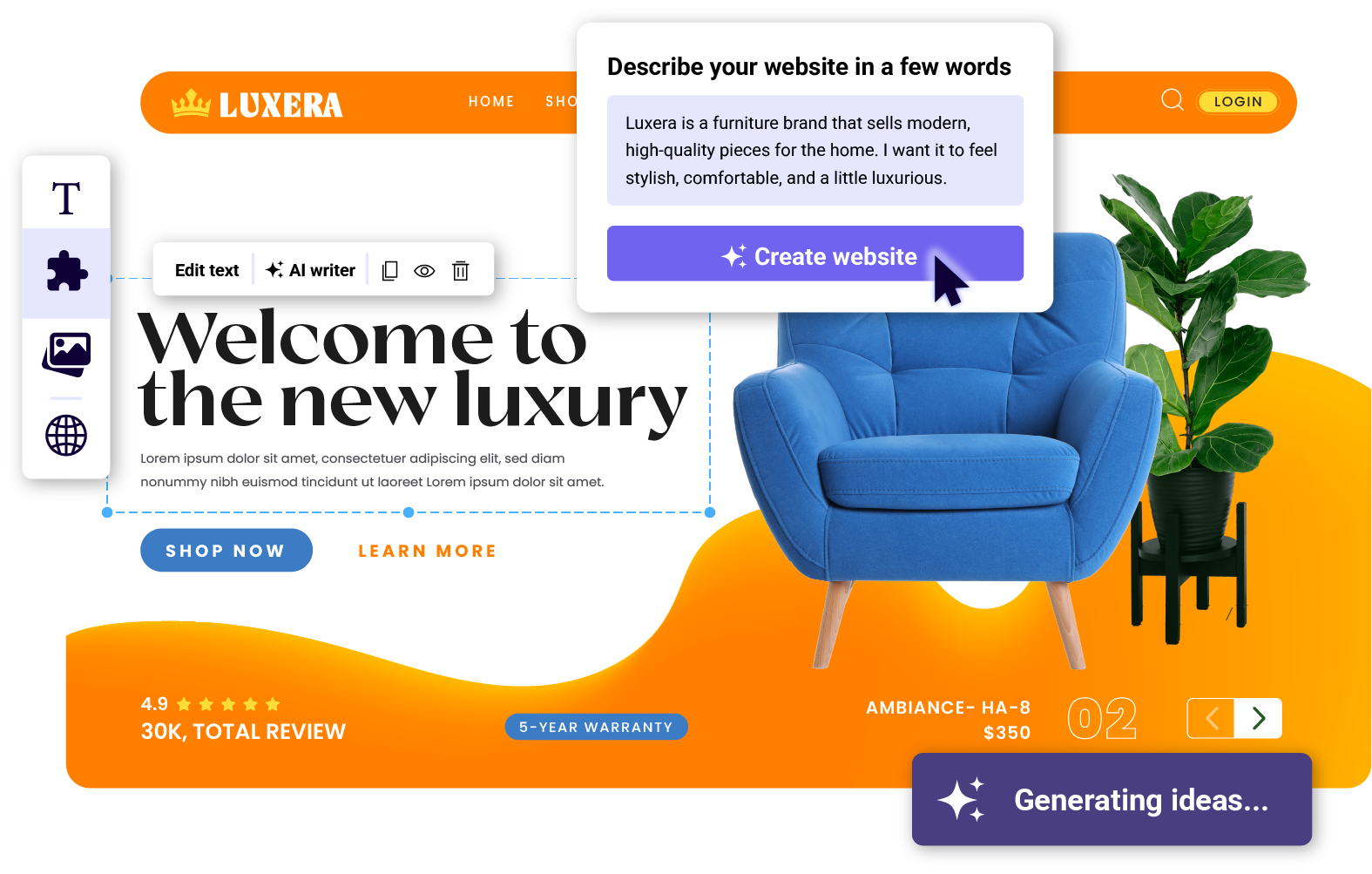 AI Web Builder Asset